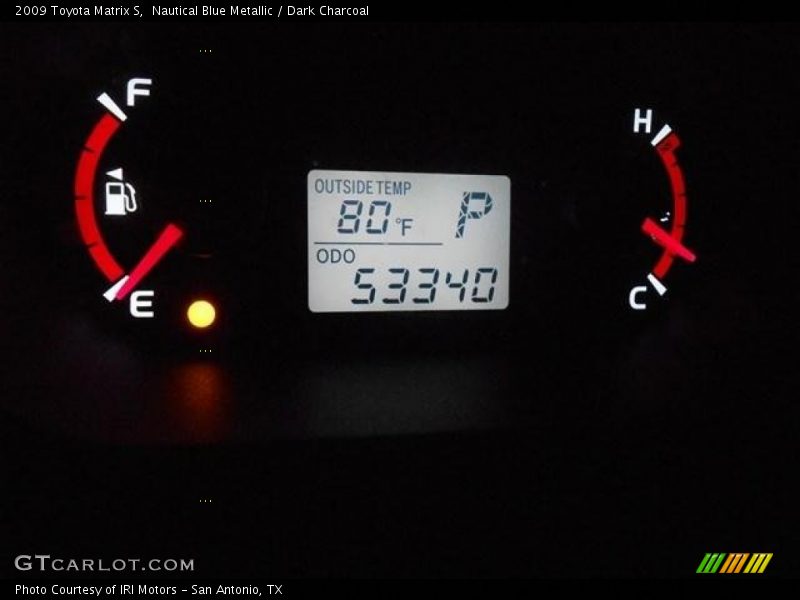 Nautical Blue Metallic / Dark Charcoal 2009 Toyota Matrix S