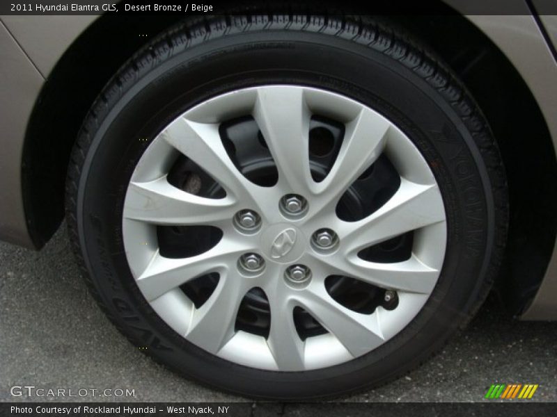 Desert Bronze / Beige 2011 Hyundai Elantra GLS