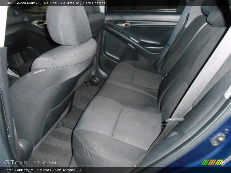 Nautical Blue Metallic / Dark Charcoal 2009 Toyota Matrix S