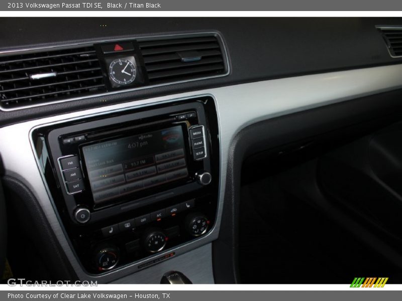 Black / Titan Black 2013 Volkswagen Passat TDI SE