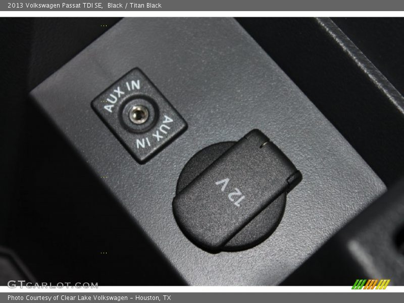 Black / Titan Black 2013 Volkswagen Passat TDI SE