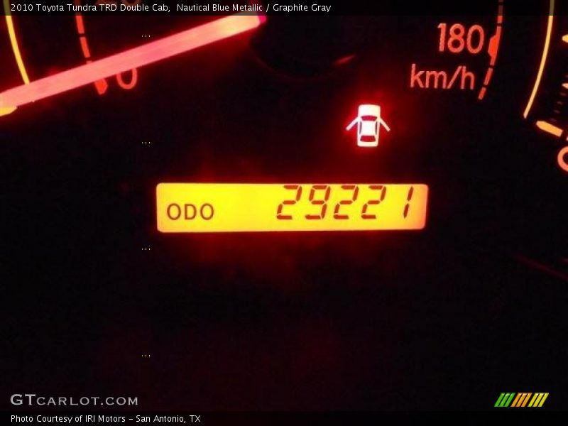 Nautical Blue Metallic / Graphite Gray 2010 Toyota Tundra TRD Double Cab