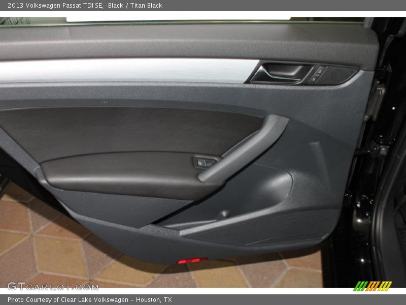 Black / Titan Black 2013 Volkswagen Passat TDI SE