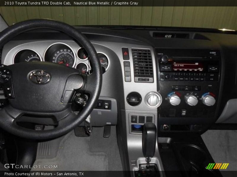 Nautical Blue Metallic / Graphite Gray 2010 Toyota Tundra TRD Double Cab