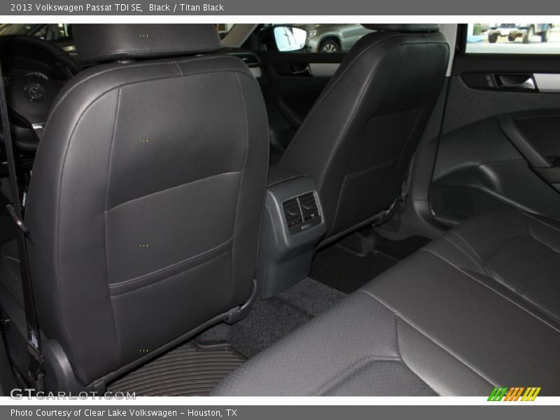 Black / Titan Black 2013 Volkswagen Passat TDI SE