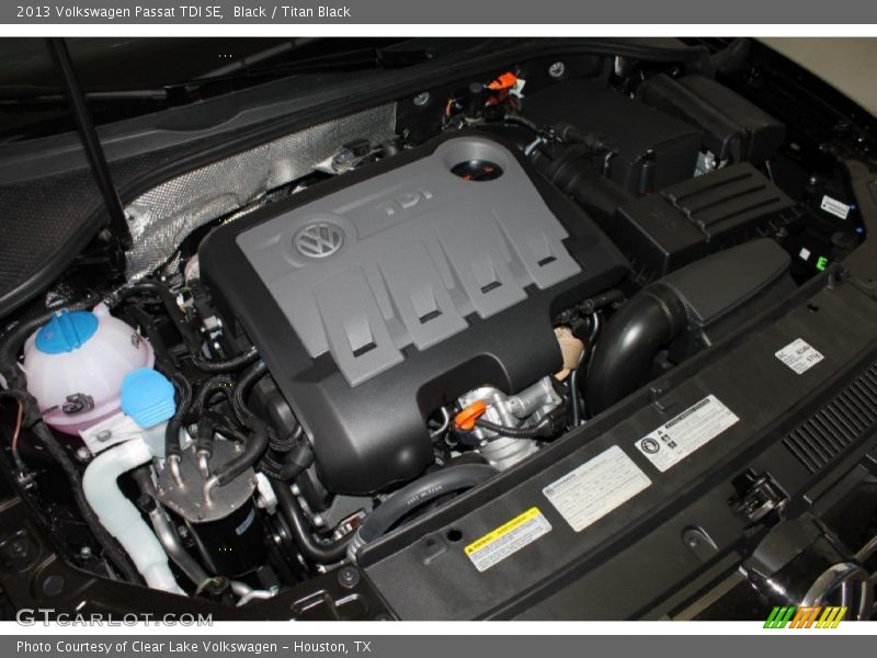 Black / Titan Black 2013 Volkswagen Passat TDI SE