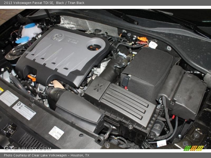 Black / Titan Black 2013 Volkswagen Passat TDI SE