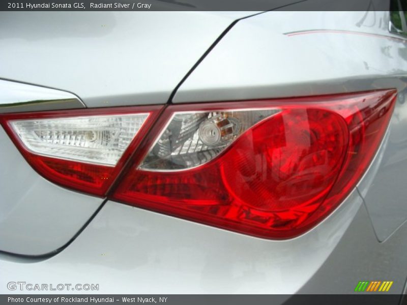 Radiant Silver / Gray 2011 Hyundai Sonata GLS