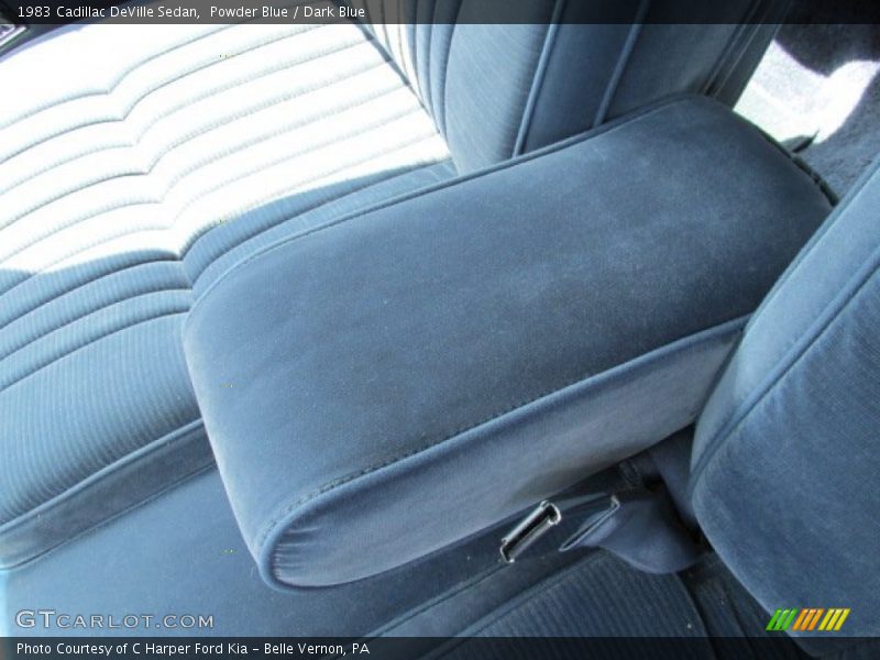 Powder Blue / Dark Blue 1983 Cadillac DeVille Sedan