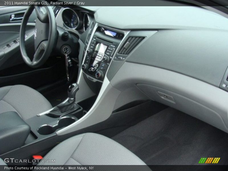 Radiant Silver / Gray 2011 Hyundai Sonata GLS