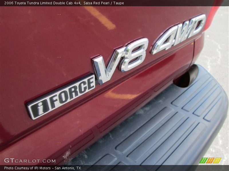 Salsa Red Pearl / Taupe 2006 Toyota Tundra Limited Double Cab 4x4