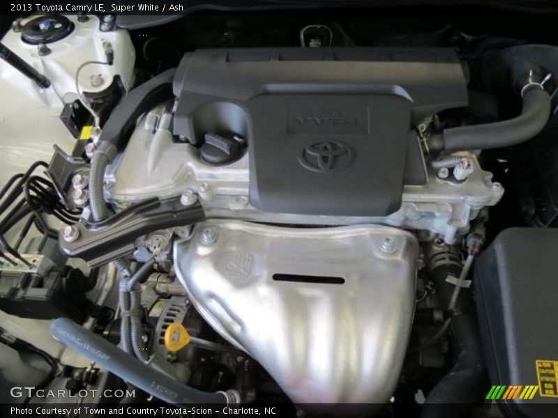 Super White / Ash 2013 Toyota Camry LE