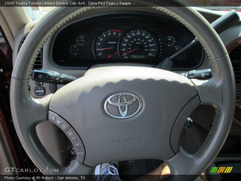 Salsa Red Pearl / Taupe 2006 Toyota Tundra Limited Double Cab 4x4