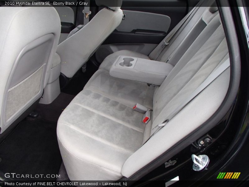 Ebony Black / Gray 2010 Hyundai Elantra SE