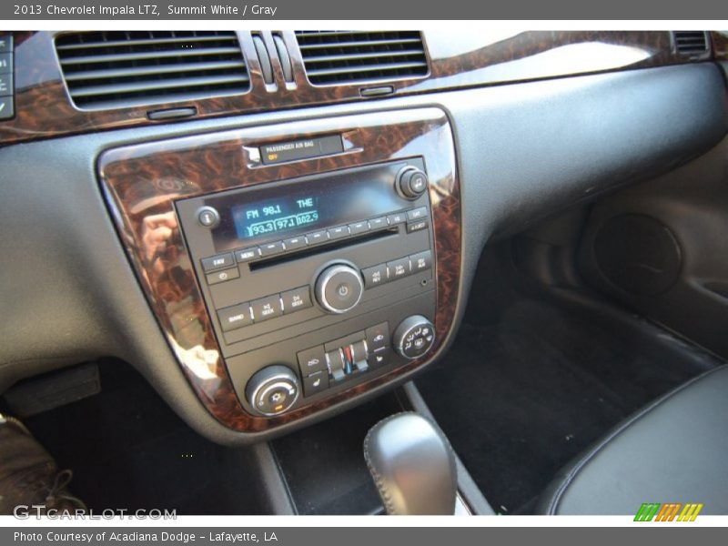 Summit White / Gray 2013 Chevrolet Impala LTZ