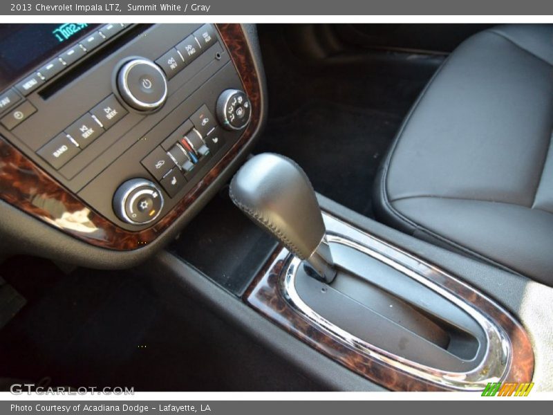 Summit White / Gray 2013 Chevrolet Impala LTZ