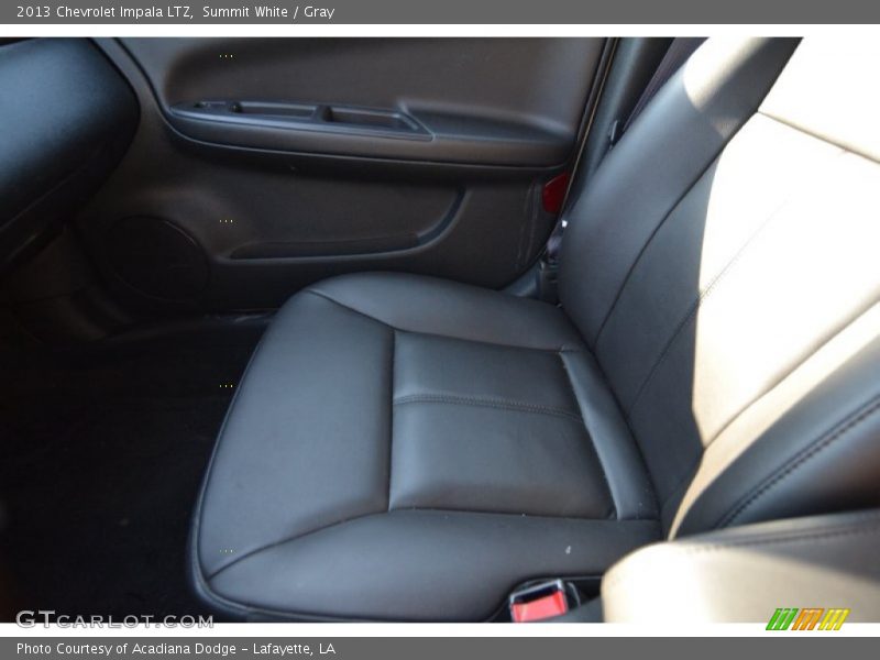 Summit White / Gray 2013 Chevrolet Impala LTZ