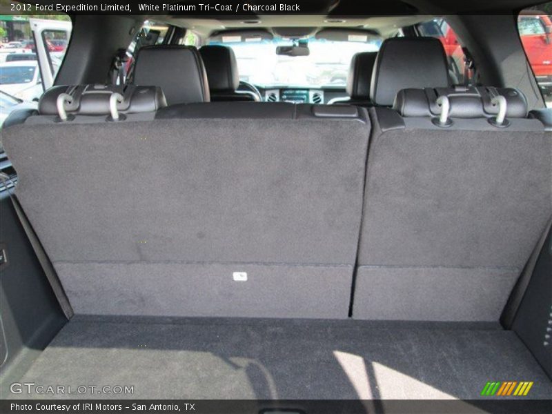 White Platinum Tri-Coat / Charcoal Black 2012 Ford Expedition Limited