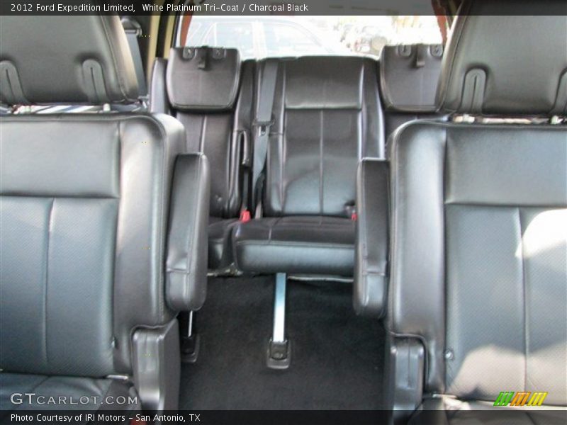 White Platinum Tri-Coat / Charcoal Black 2012 Ford Expedition Limited