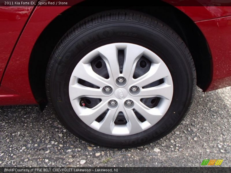 Spicy Red / Stone 2011 Kia Forte EX