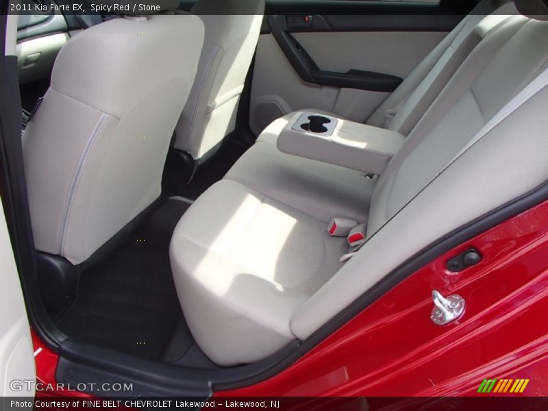 Spicy Red / Stone 2011 Kia Forte EX