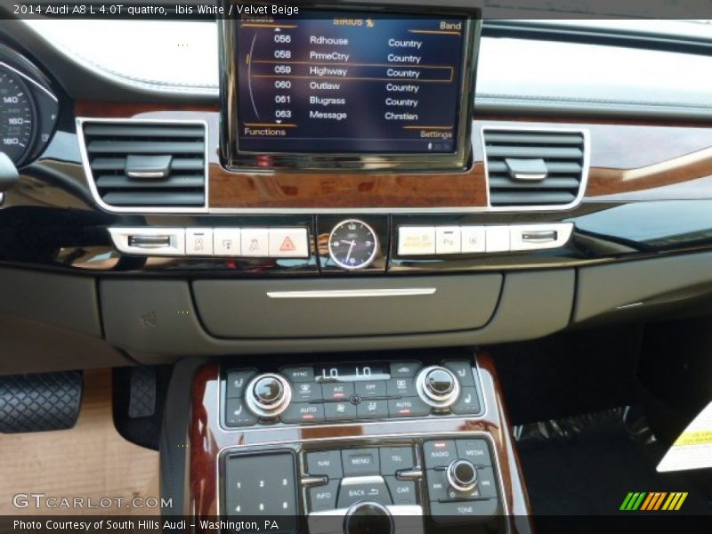 Controls of 2014 A8 L 4.0T quattro