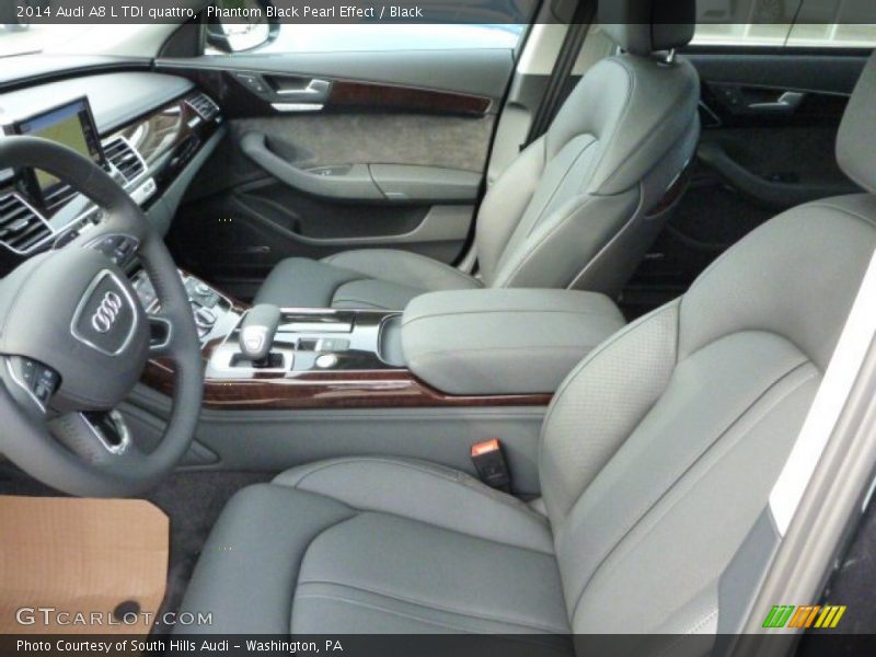 Front Seat of 2014 A8 L TDI quattro
