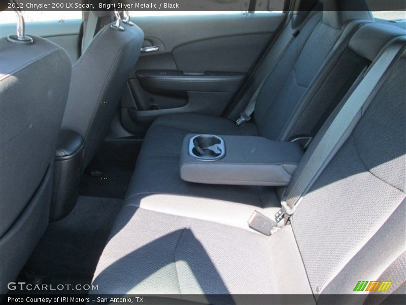 Bright Silver Metallic / Black 2012 Chrysler 200 LX Sedan