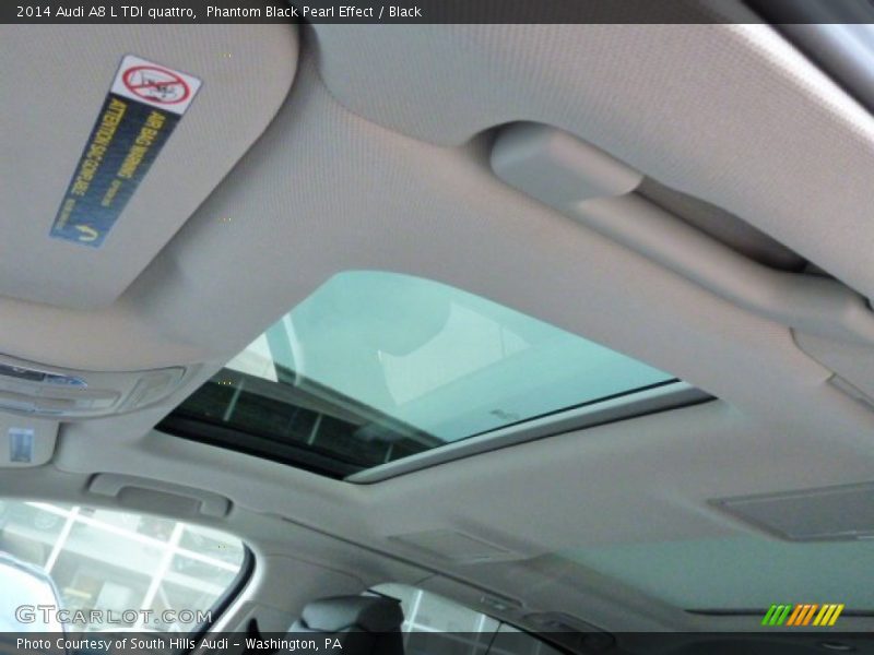 Sunroof of 2014 A8 L TDI quattro