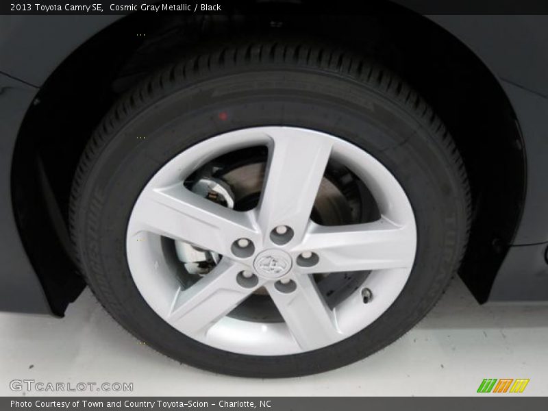 Cosmic Gray Metallic / Black 2013 Toyota Camry SE