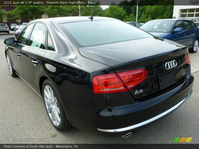 Phantom Black Pearl Effect / Black 2013 Audi A8 3.0T quattro
