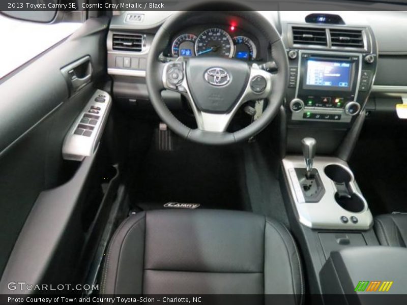 Cosmic Gray Metallic / Black 2013 Toyota Camry SE