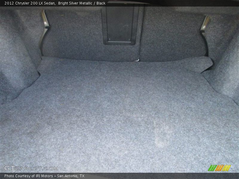 Bright Silver Metallic / Black 2012 Chrysler 200 LX Sedan