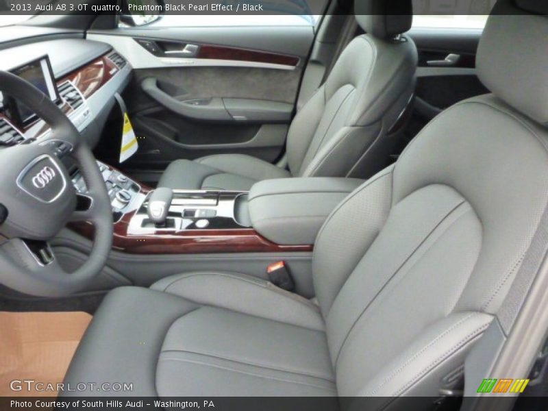 Phantom Black Pearl Effect / Black 2013 Audi A8 3.0T quattro