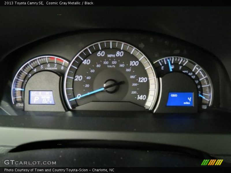 Cosmic Gray Metallic / Black 2013 Toyota Camry SE