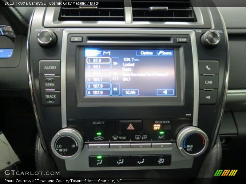 Cosmic Gray Metallic / Black 2013 Toyota Camry SE