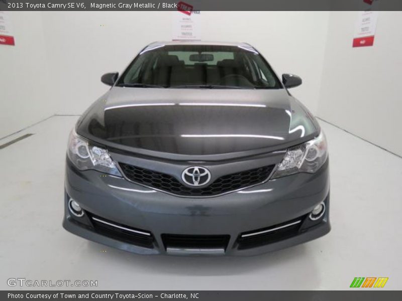 Magnetic Gray Metallic / Black 2013 Toyota Camry SE V6