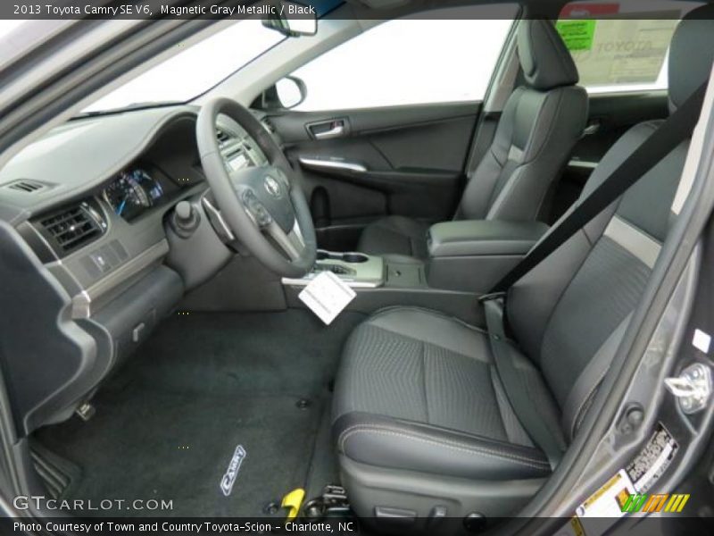 Magnetic Gray Metallic / Black 2013 Toyota Camry SE V6