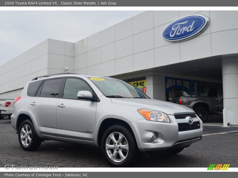 Front 3/4 View of 2009 RAV4 Limited V6