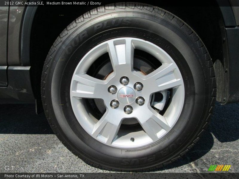 Medium Brown Metallic / Ebony 2012 GMC Acadia SLE