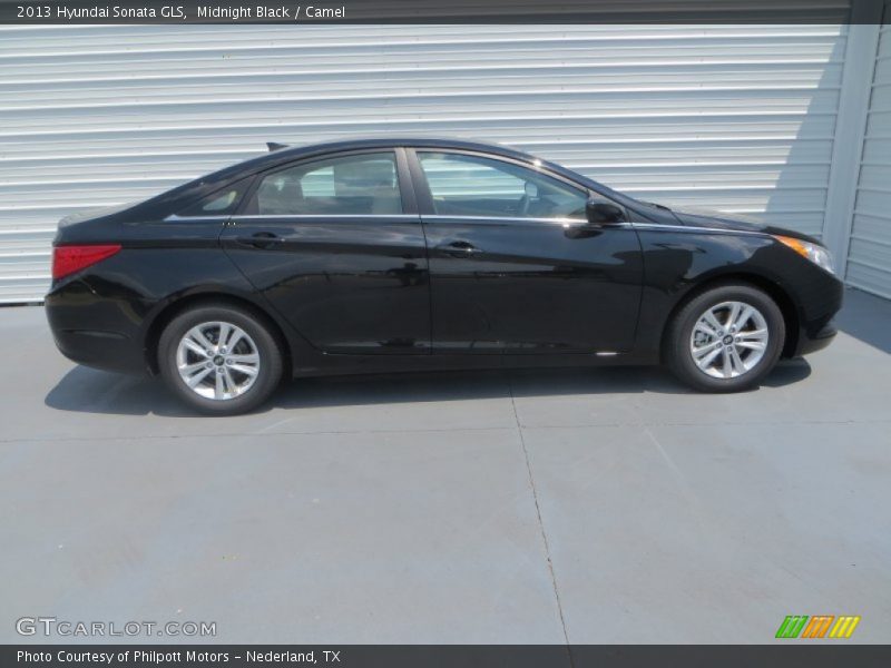 Midnight Black / Camel 2013 Hyundai Sonata GLS