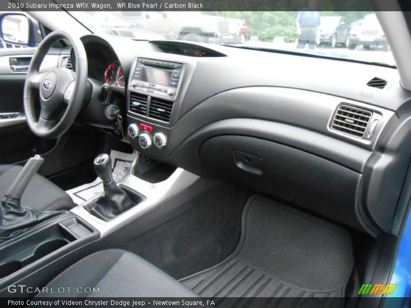 WR Blue Pearl / Carbon Black 2010 Subaru Impreza WRX Wagon