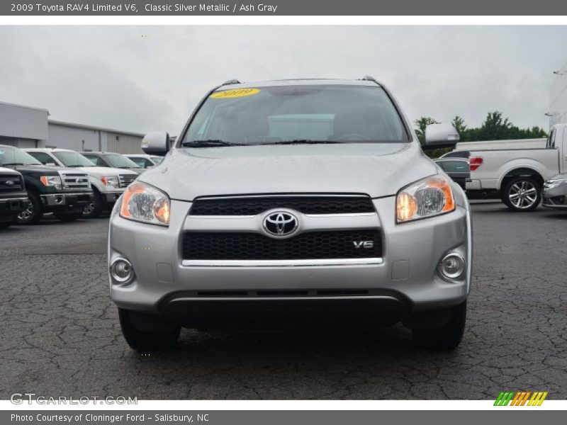 Classic Silver Metallic / Ash Gray 2009 Toyota RAV4 Limited V6