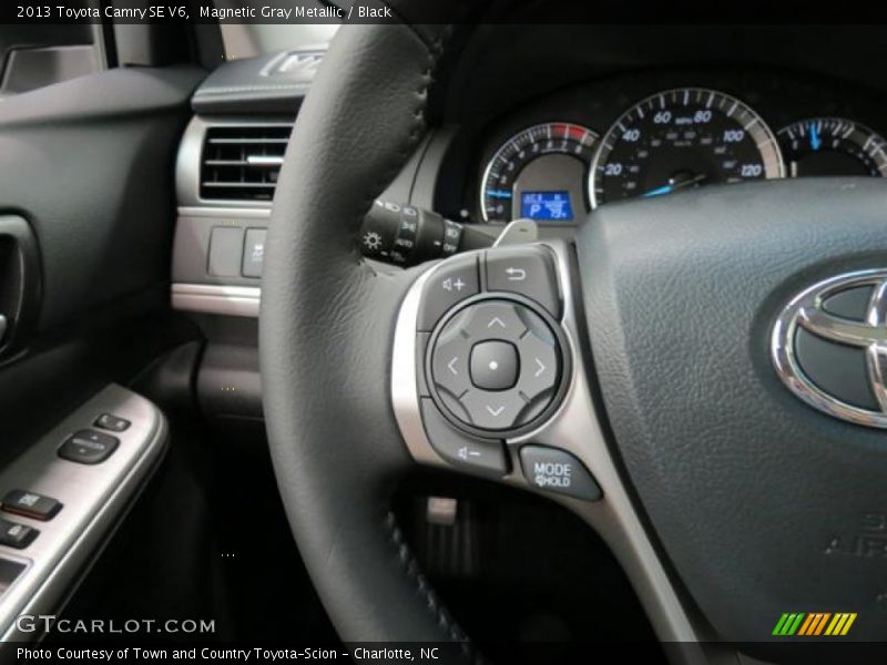 Magnetic Gray Metallic / Black 2013 Toyota Camry SE V6