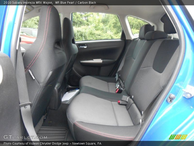 WR Blue Pearl / Carbon Black 2010 Subaru Impreza WRX Wagon