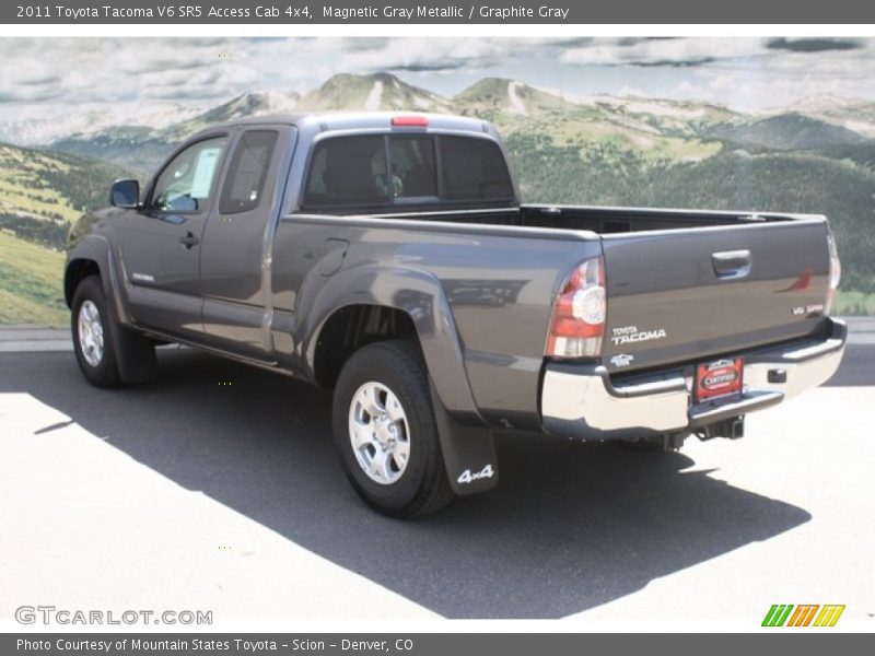 Magnetic Gray Metallic / Graphite Gray 2011 Toyota Tacoma V6 SR5 Access Cab 4x4
