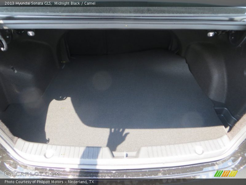 Midnight Black / Camel 2013 Hyundai Sonata GLS