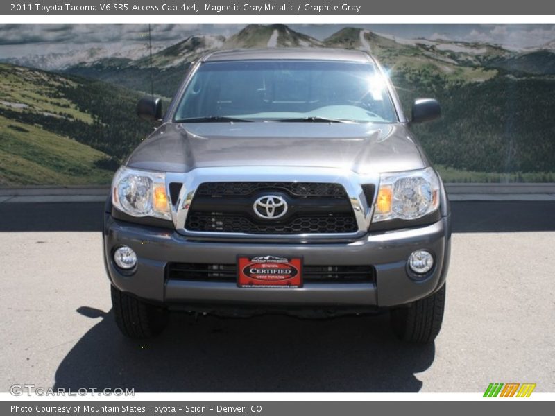 Magnetic Gray Metallic / Graphite Gray 2011 Toyota Tacoma V6 SR5 Access Cab 4x4