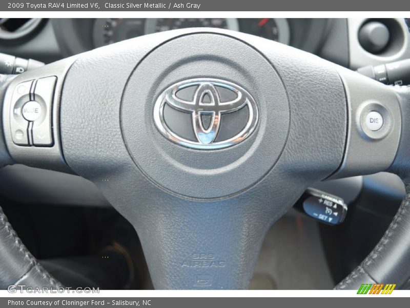 Classic Silver Metallic / Ash Gray 2009 Toyota RAV4 Limited V6