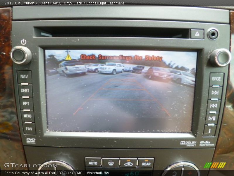 Onyx Black / Cocoa/Light Cashmere 2013 GMC Yukon XL Denali AWD